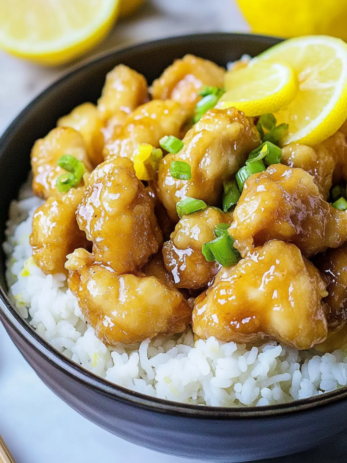 Crispy Chinese Lemon Chicken: A Homemade Flavor Explosion 2 Chinese Lemon Chicken