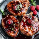 Raspberry Balsamic Glazed Pork Chops: A Flavorful Delight 6 Raspberry Balsamic Glazed Pork Chops