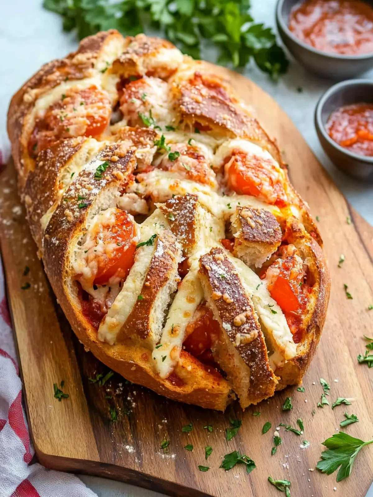 Mouthwatering Pull Apart Pizza Bread: Easy Comfort Food Delight 2 Pull Apart Pizza Bread