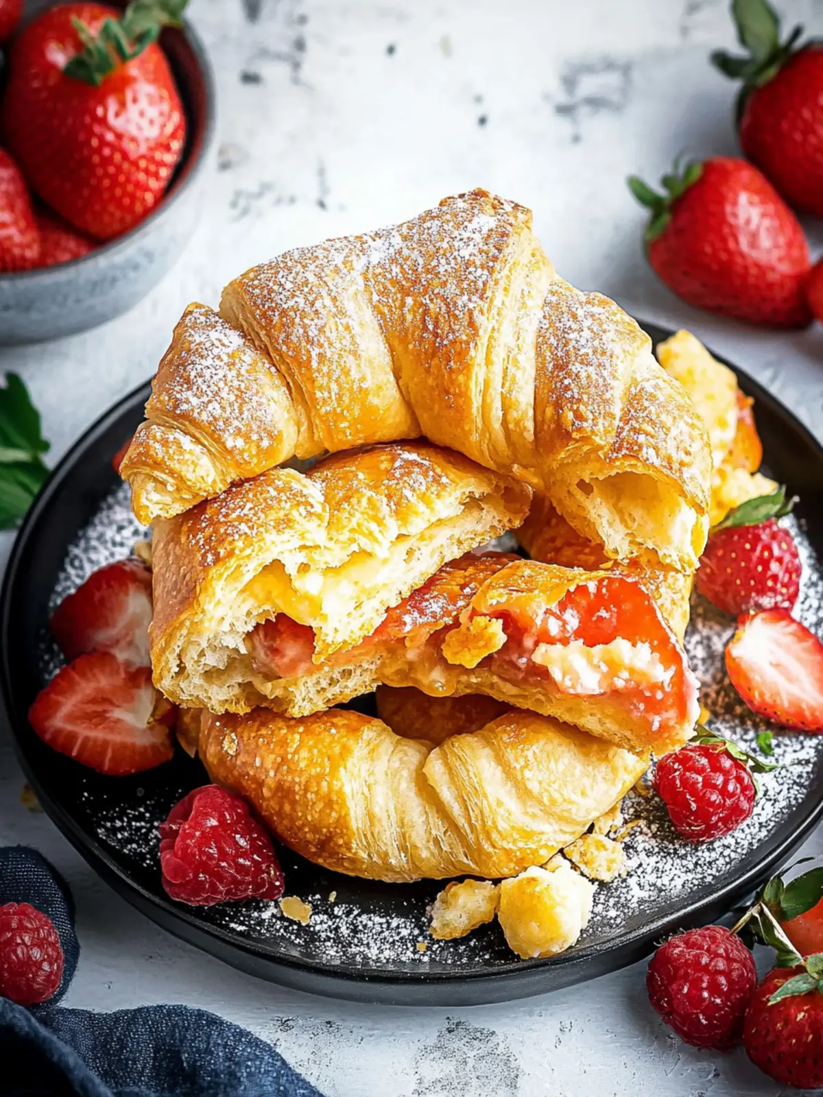 Ultimate Breakfast Crescent Ring Loaded with Bacon & Cheese 3 Breakfast Crescent Ring
