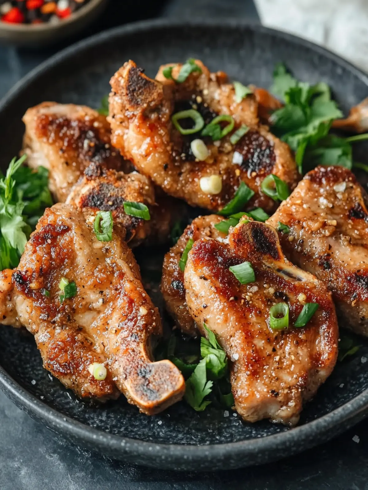 Salt and Pepper Pork Chops