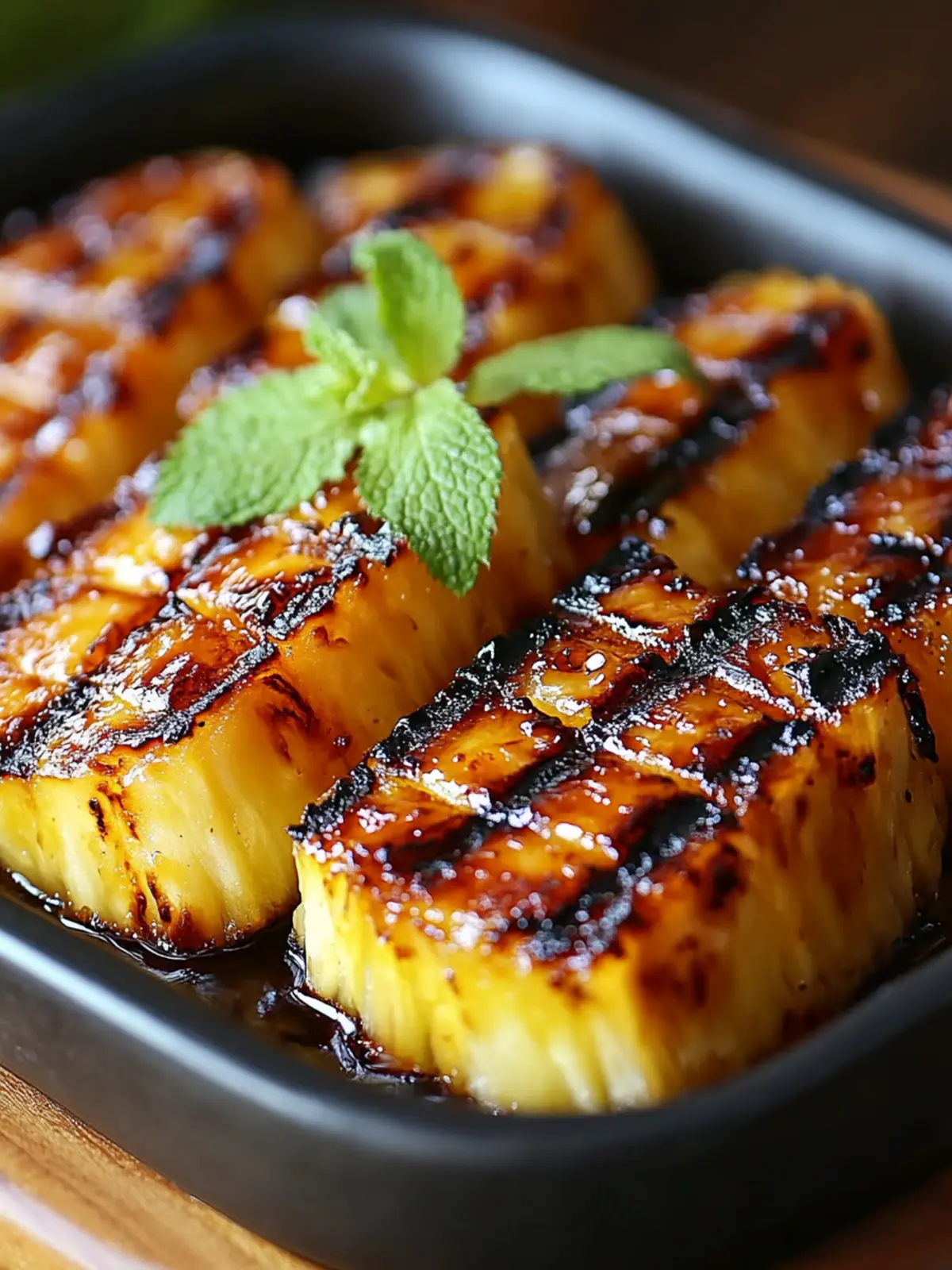 Brown Sugar Grilled Pineapple: A Tropical Sweet Treat 2 Brown Sugar Grilled Pineapple