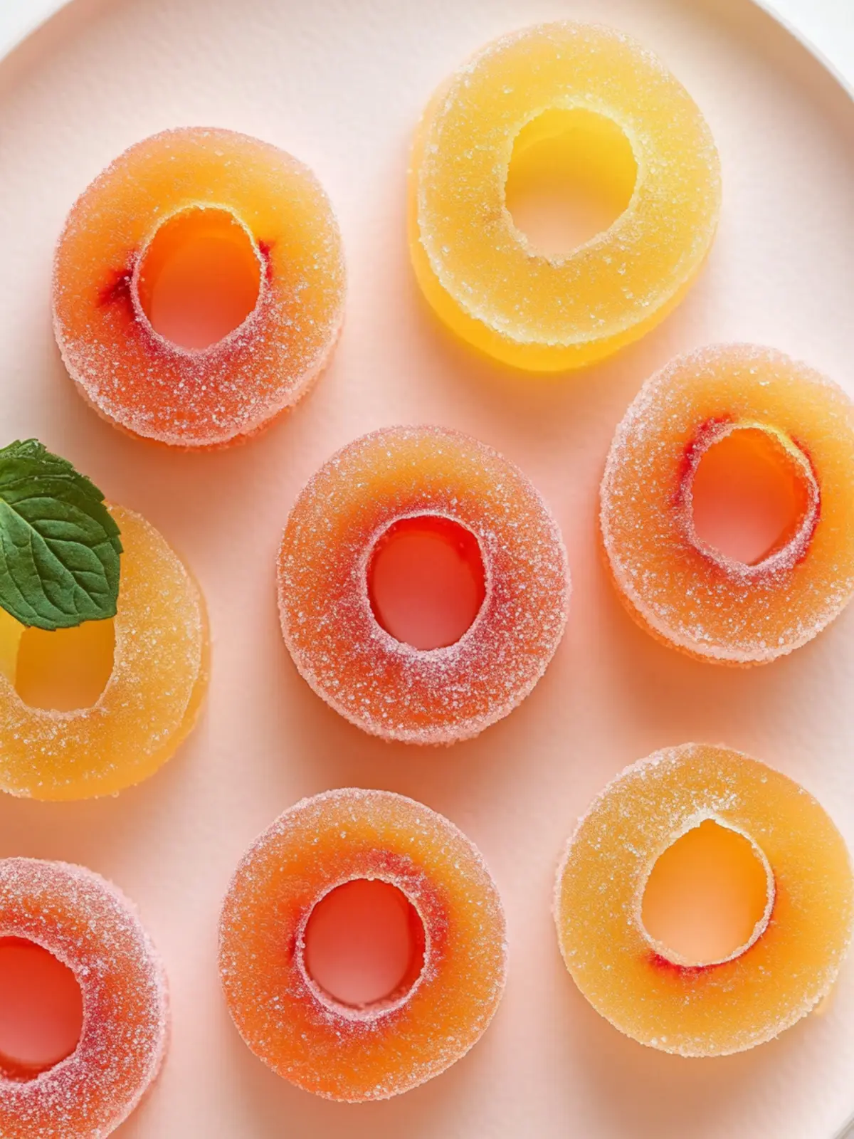 Homemade Gummy Peach Rings – Sweet, Chewy, and Guilt-Free Treats 5 Homemade Gummy Peach Rings