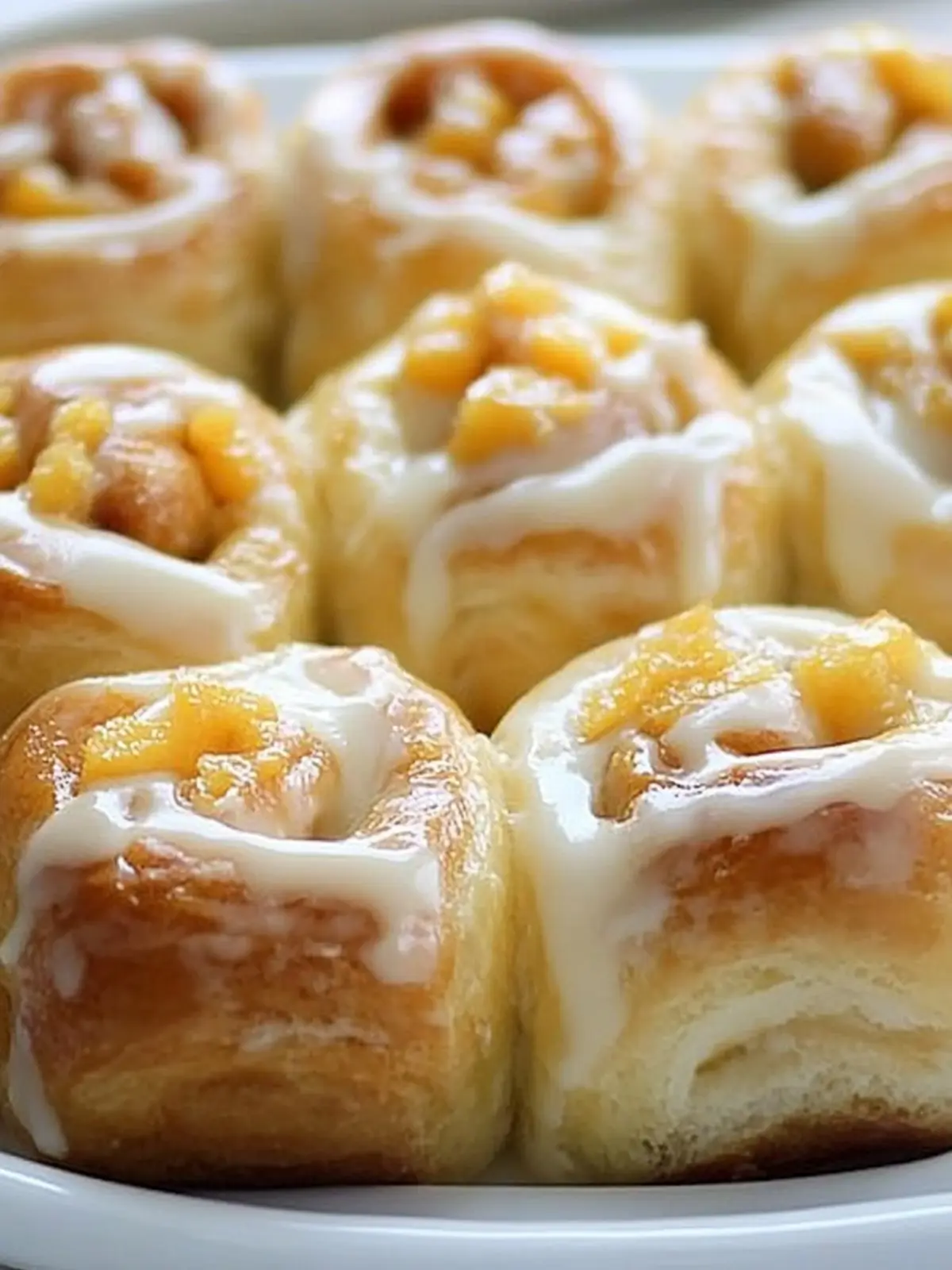 Delightful Orange Rolls with Sour Cream Butter Glaze Recipe 2 Orange Rolls