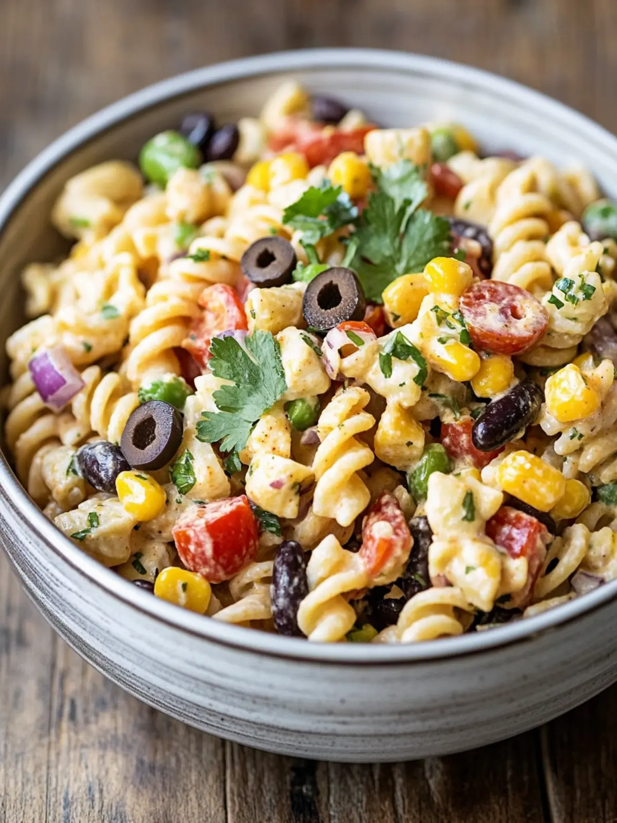 Ultimate Southwest Pasta Salad with Chipotle Ranch Twist 2 Southwest Pasta Salad
