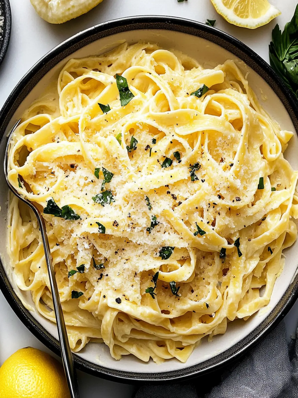 20-Minute Creamy Lemon Pasta