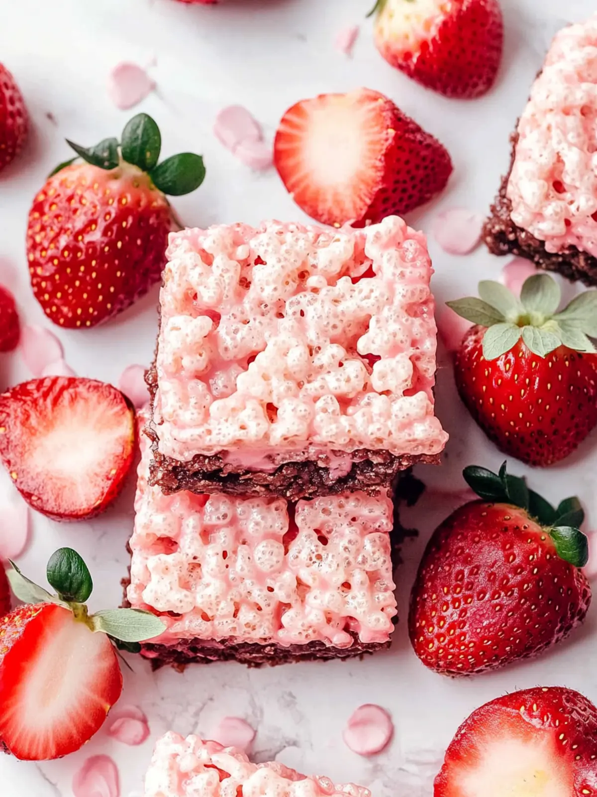 Delicious Strawberry Rice Krispie Treats You’ll Crave Daily 2 Strawberry Rice Krispie Treats