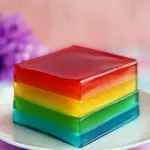 Layered Rainbow Jello Delight: A Fun and Fruity Treat 7 Layered Rainbow Jello