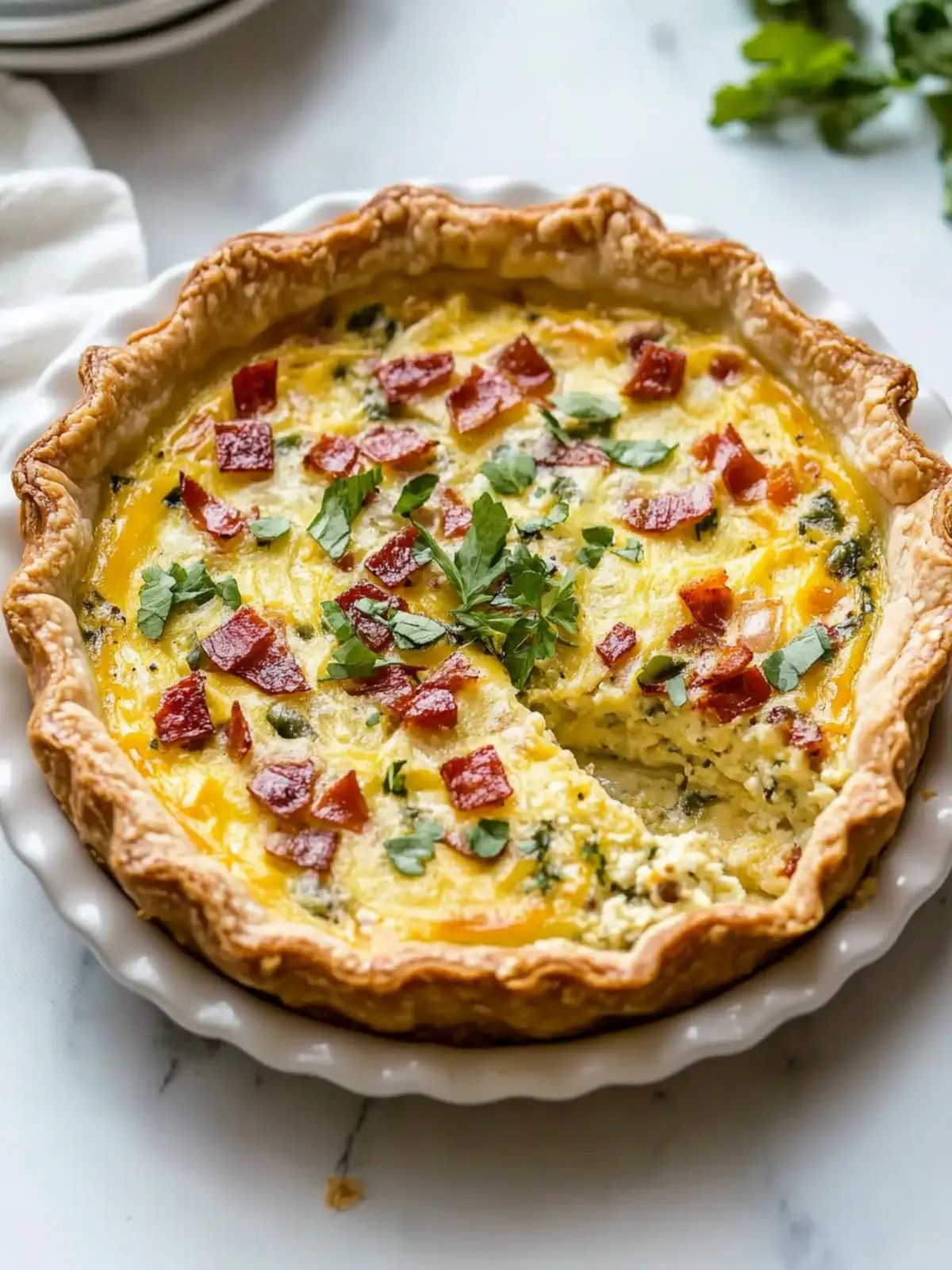 Savory Mississippi Sin Quiche for Irresistible Brunch Vibes 2 Mississippi Sin Quiche