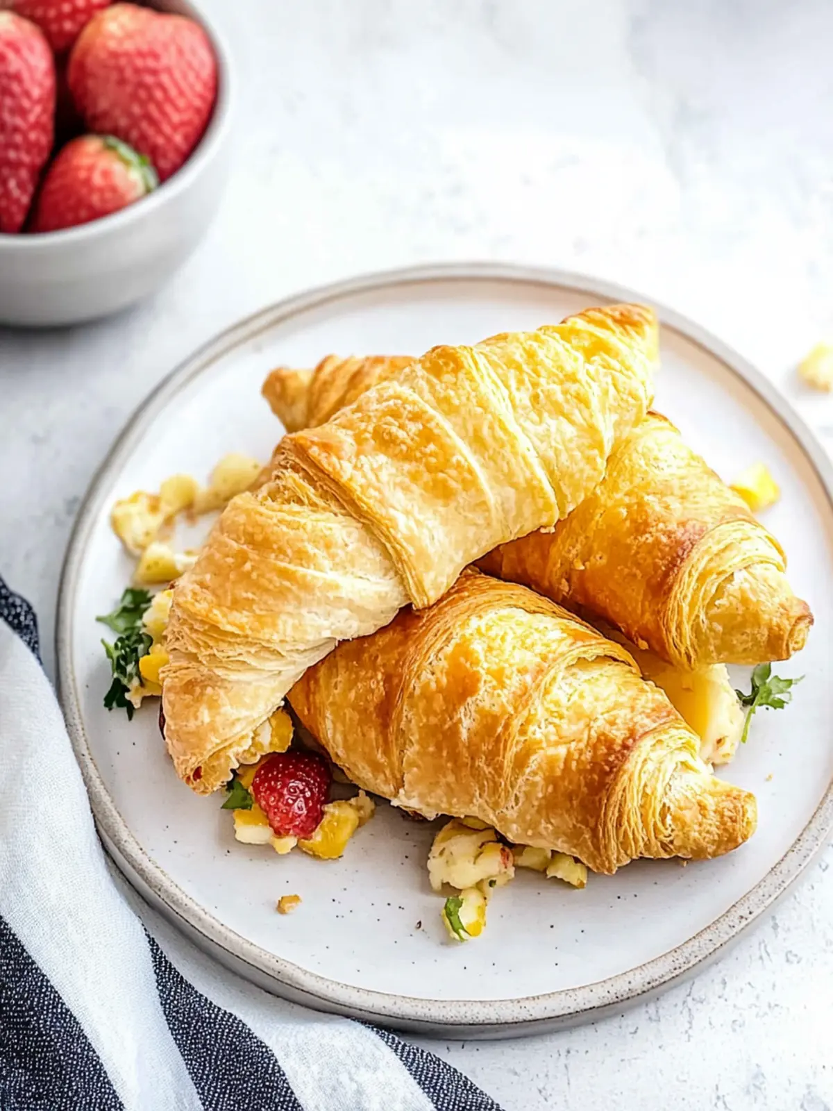Ultimate Breakfast Crescent Ring Loaded with Bacon & Cheese 5 Breakfast Crescent Ring