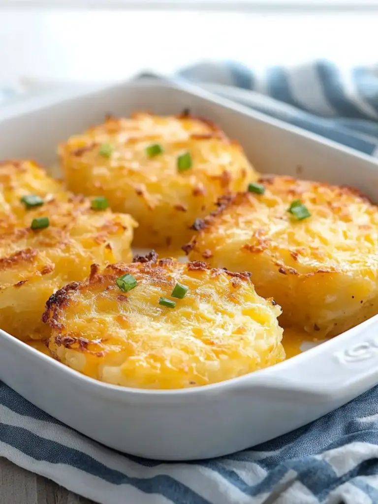 Cheesy Hashbrown Potato