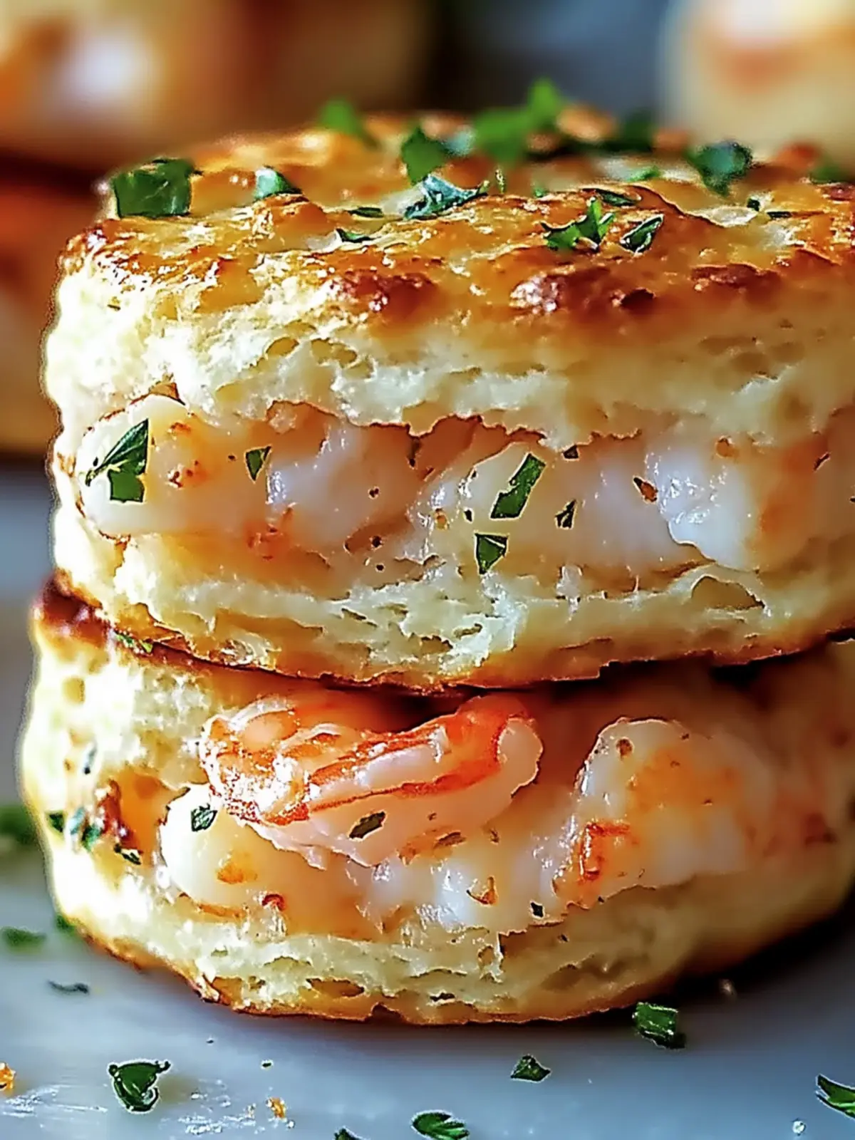 Shrimp Crab Biscuit Melts: Quick Comfort Food Anyone Can Make 2 Shrimp Crab Biscuit Melts