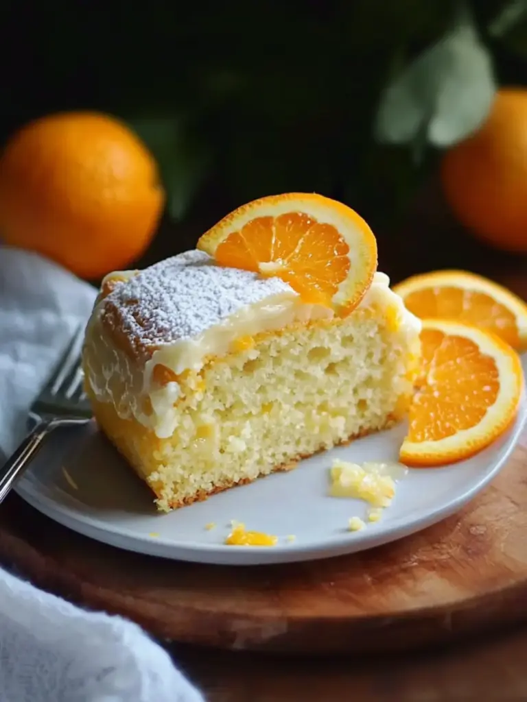 Orange Roll Breakfast Cake