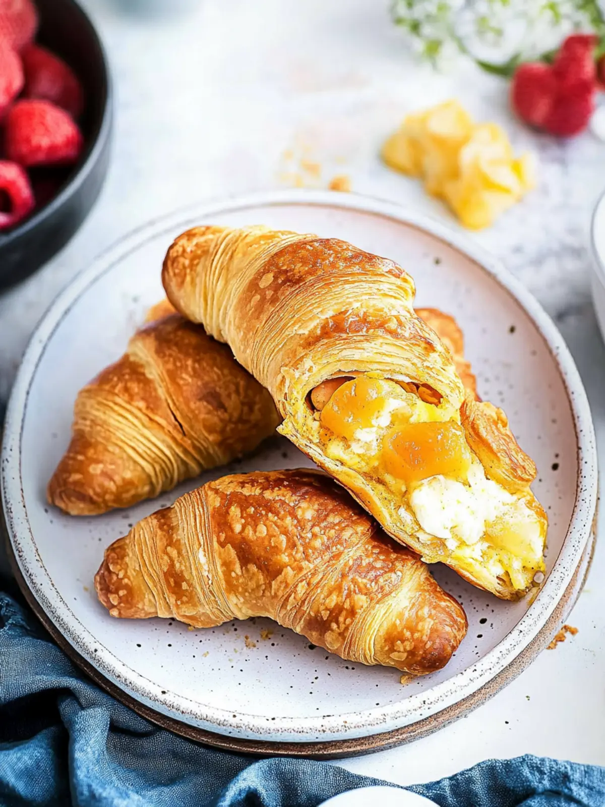 Ultimate Breakfast Crescent Ring Loaded with Bacon & Cheese 2 Breakfast Crescent Ring