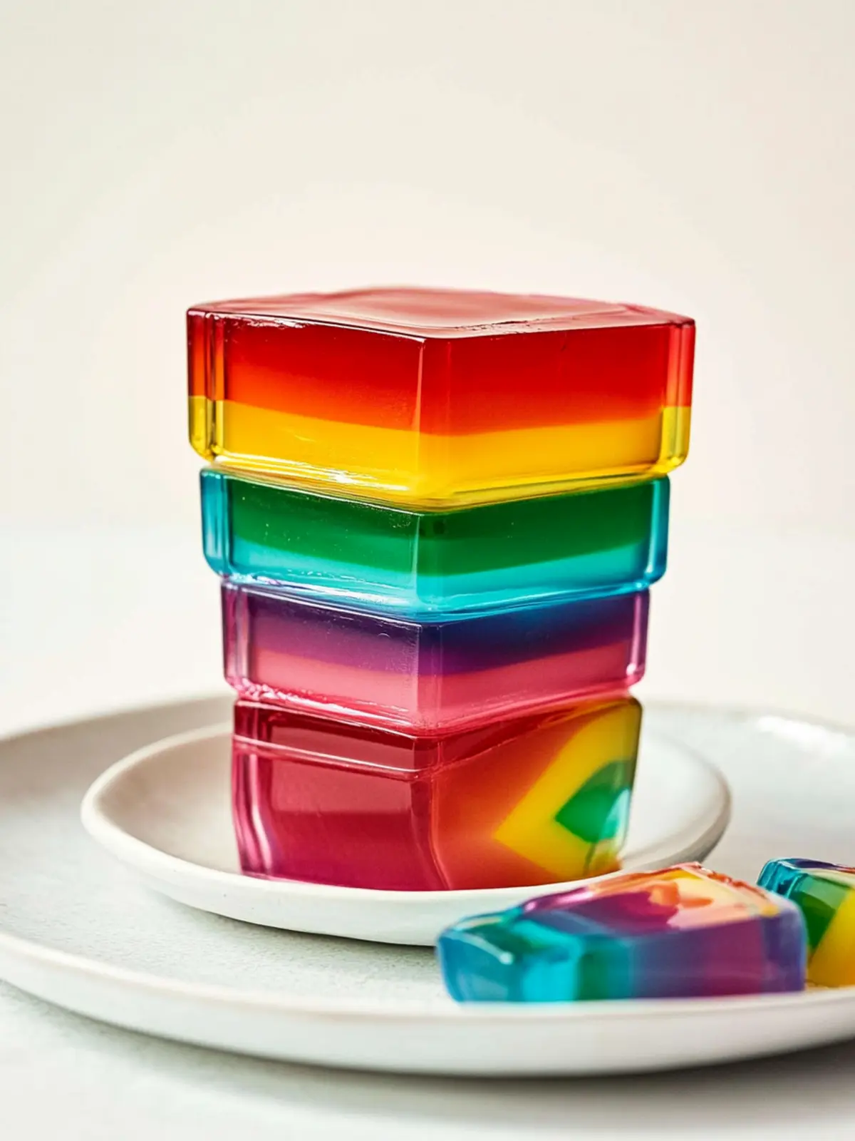 Delicious Layered Rainbow Jello That Will Wow Your Guests 3 Layered Rainbow Jello