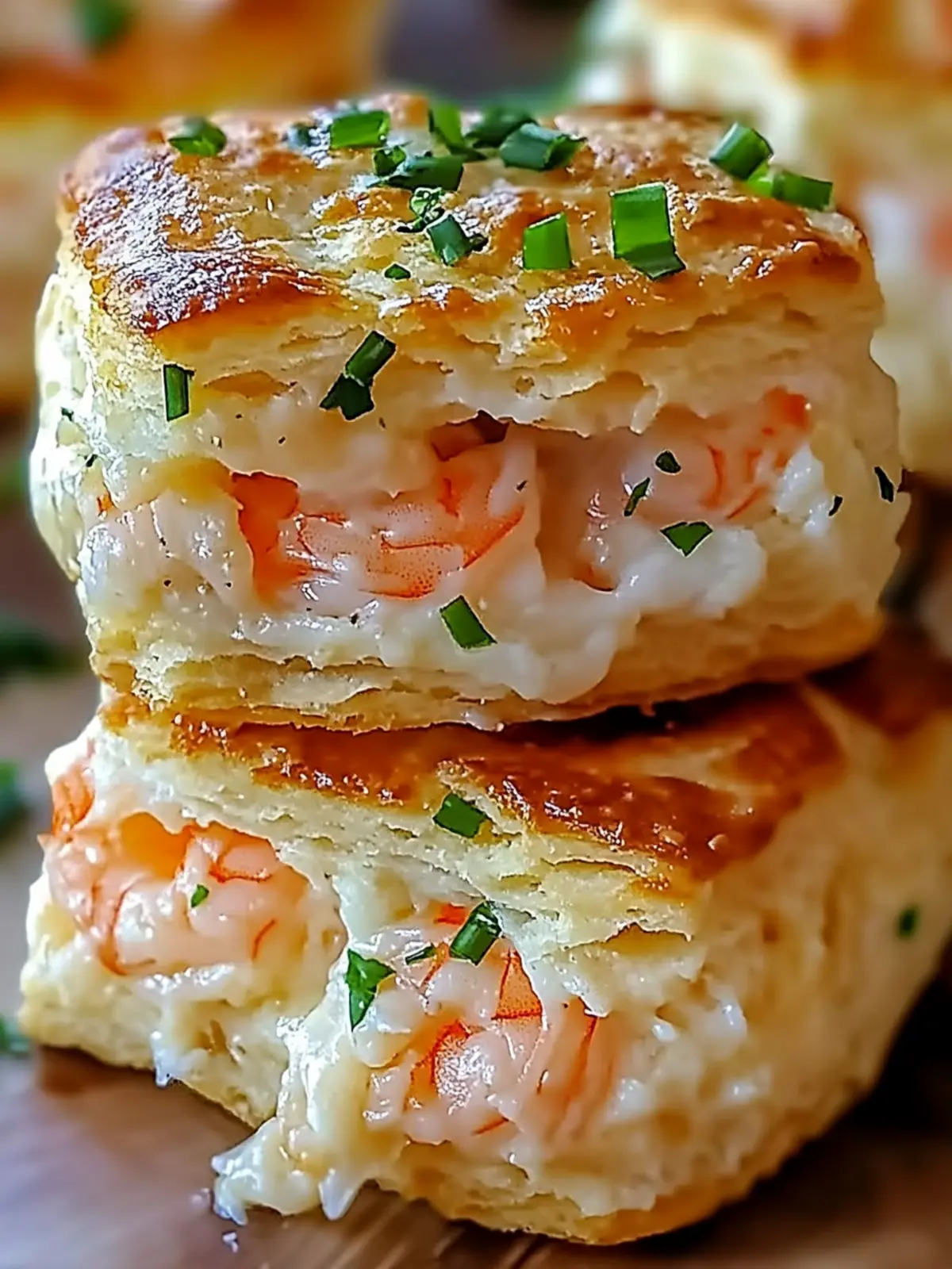 Shrimp Crab Biscuit Melts: Quick Comfort Food Anyone Can Make 4 Shrimp Crab Biscuit Melts