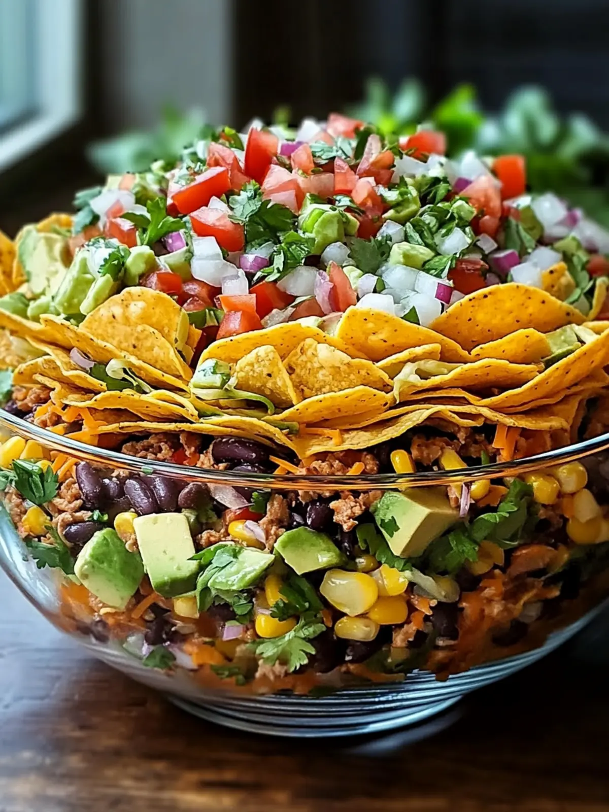 Seven Layer Taco Salad: A Flavorful Fest for Your Taste Buds 5 Seven Layer Taco Salad