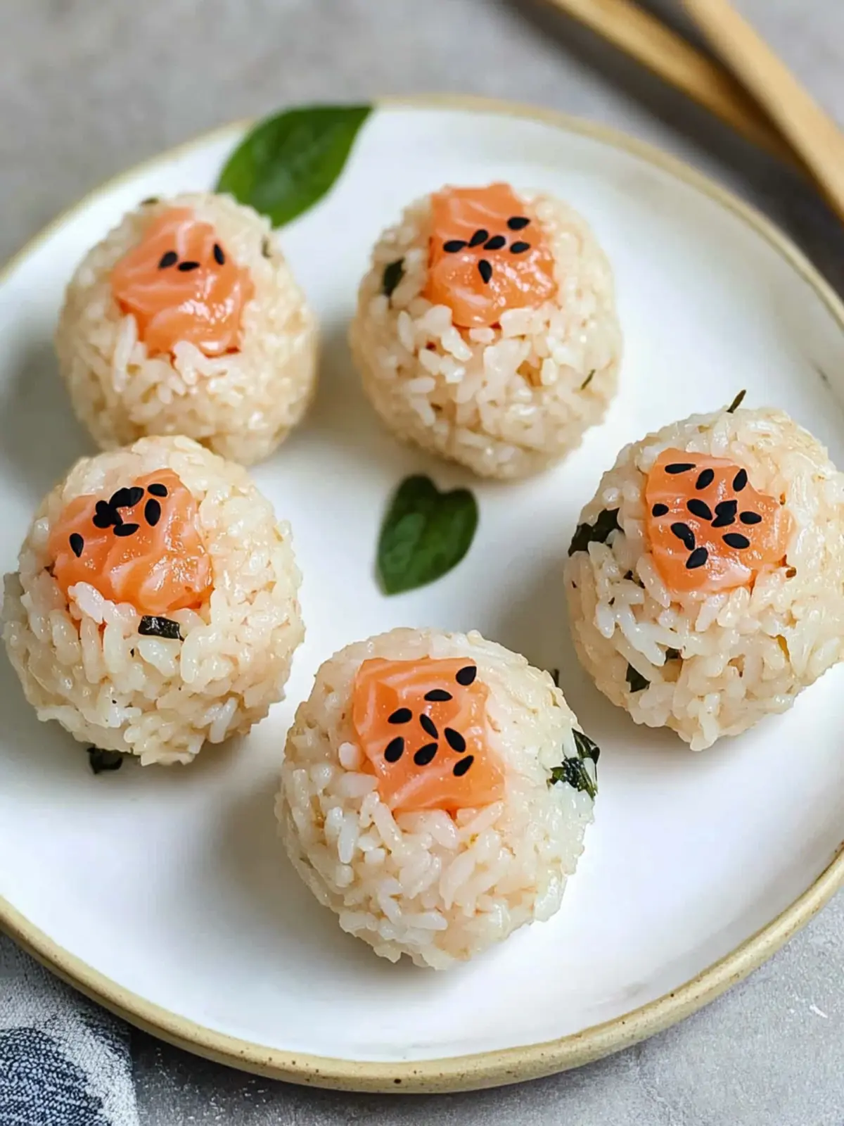 Salmon Rice Balls: Quick, Healthy Bites You’ll Love! 2 Salmon Rice Balls