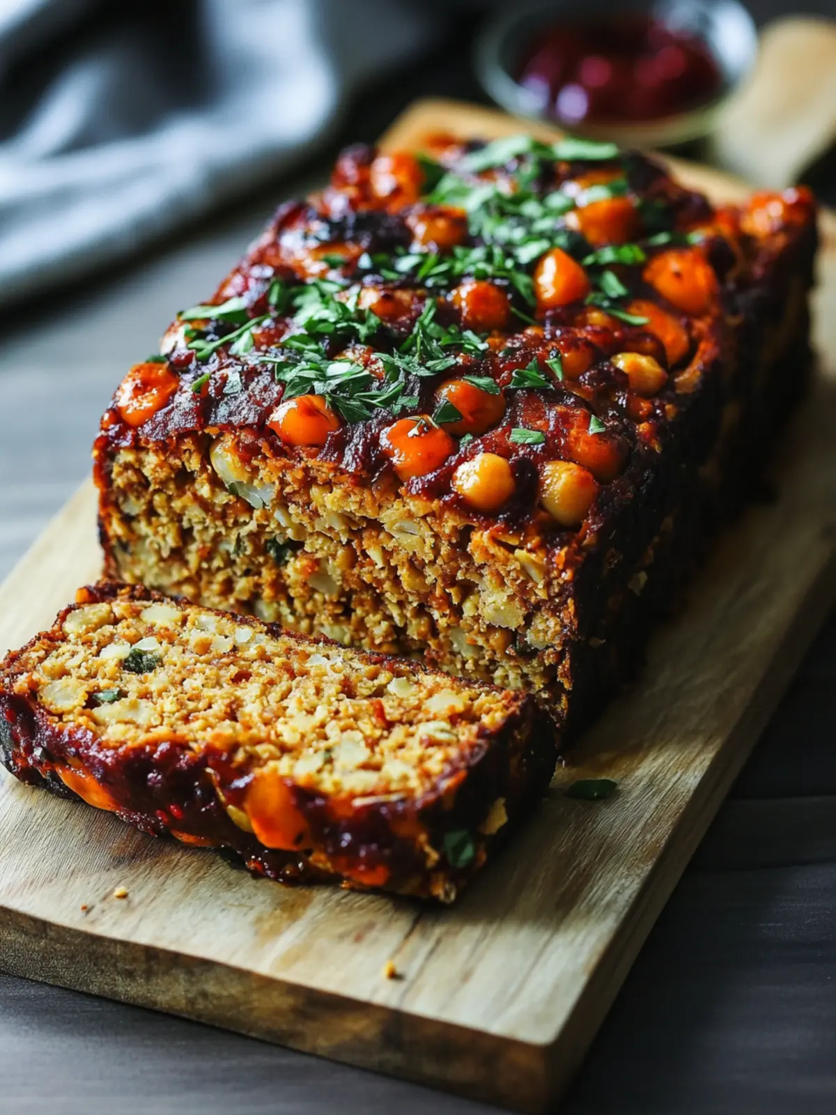 Hearty Chickpea Meatless Loaf for Comforting Nights In 2 Chickpea Meatless Loaf