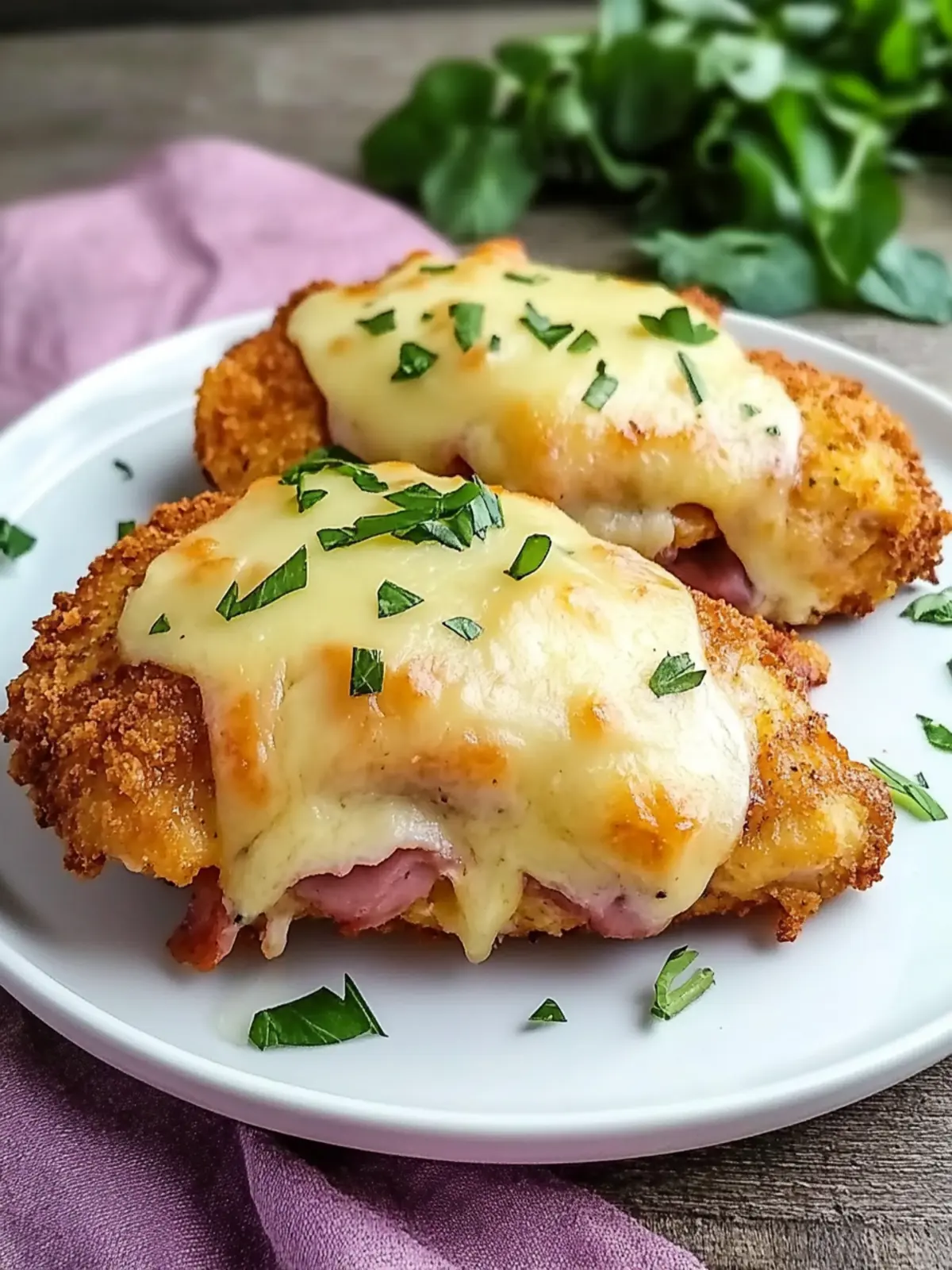 Air Fryer Chicken Cordon Bleu: Quick, Crispy, and Irresistible! 2 Air Fryer Chicken Cordon Bleu
