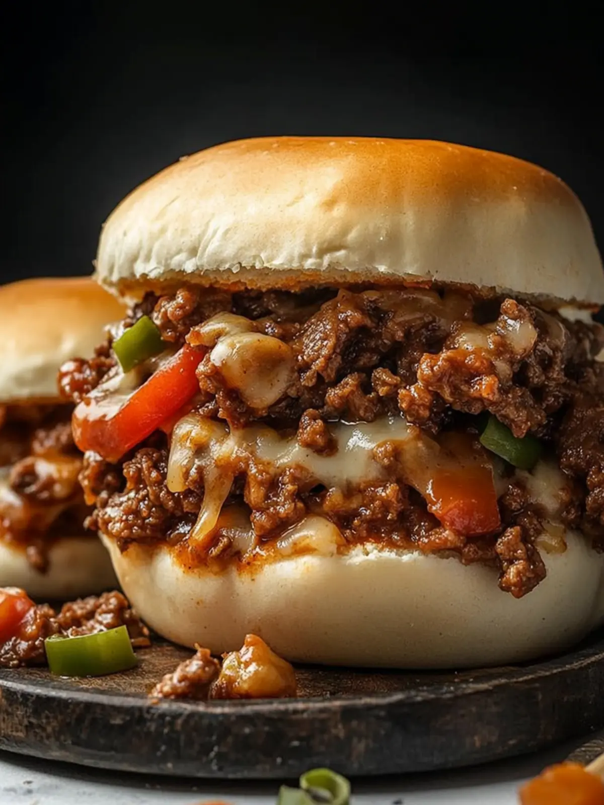 Savory Philly Cheesesteak Sloppy Joes for Dinner Bliss 2 Philly Cheesesteak Sloppy Joes