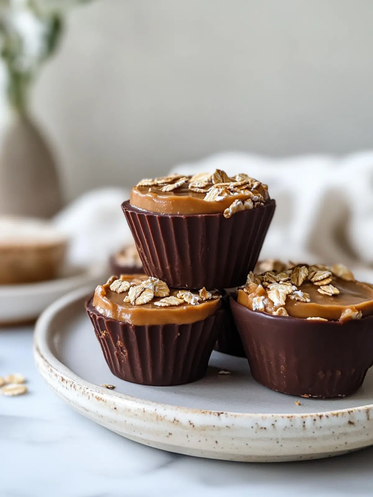 Delicious Peanut Butter Oat Cups You Can Make in Minutes 3 Peanut Butter Oat Cups