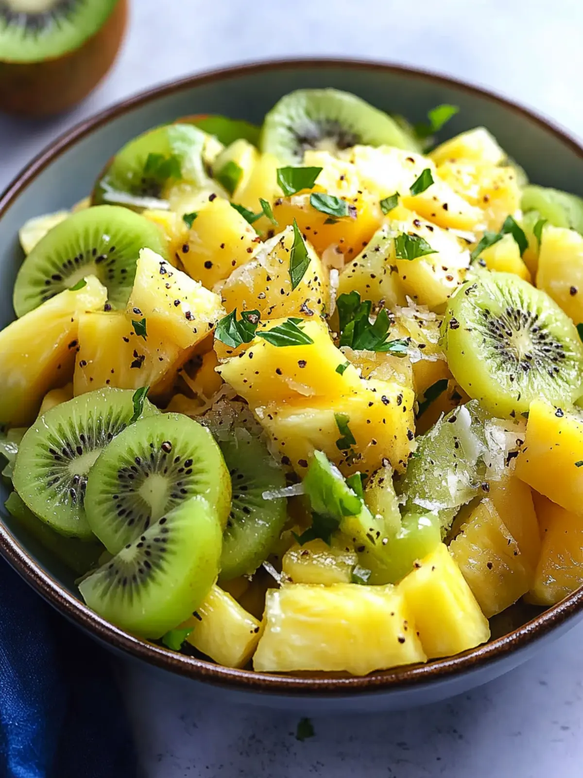 Refreshing Pineapple Kiwi Salad for a Vibrant Summer Bite 2 Pineapple Kiwi Salad