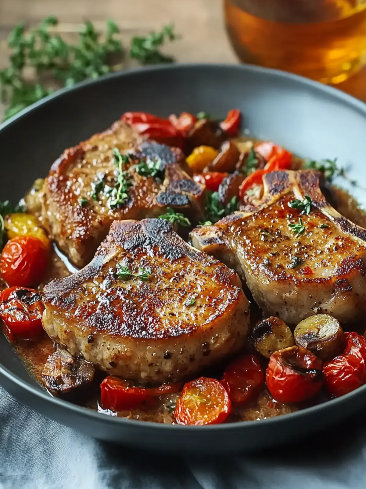 Savory Pork Chops Italiano Ready in Just 30 Minutes 5 Pork Chops Italiano