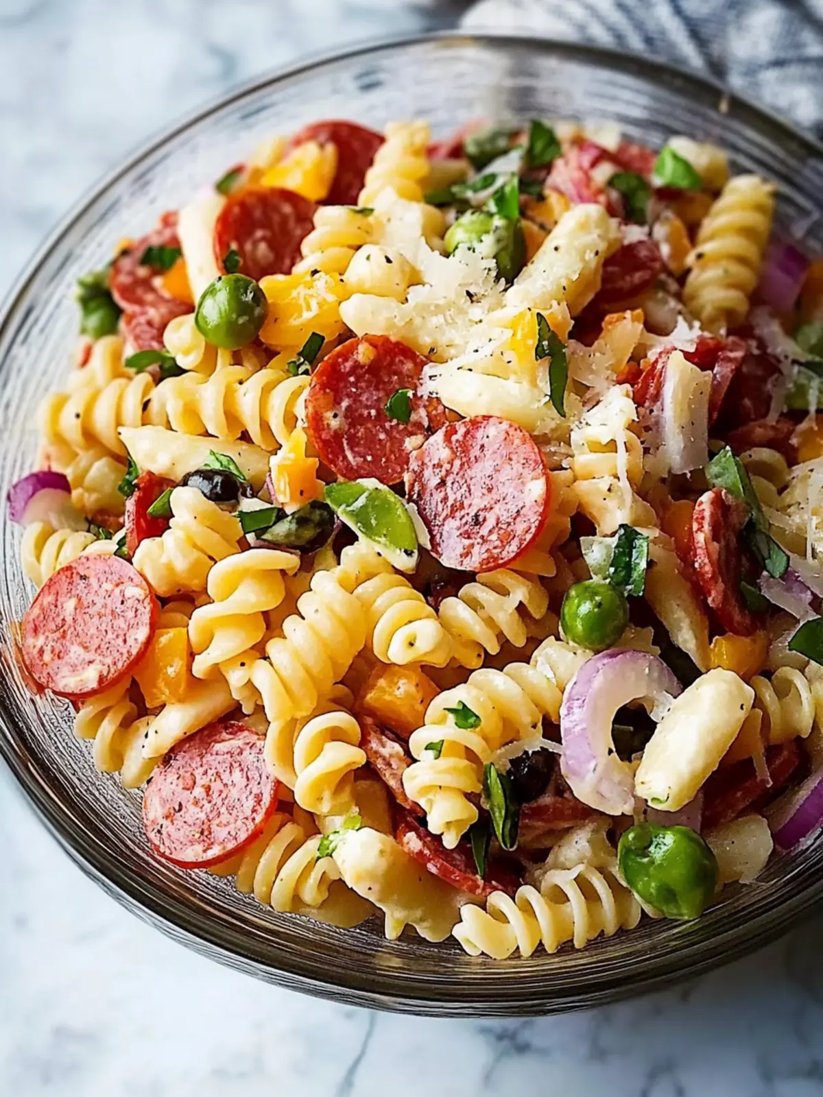 Zesty Pepperoni Pasta Salad for Your Next Gathering 5 Pepperoni Pasta Salad