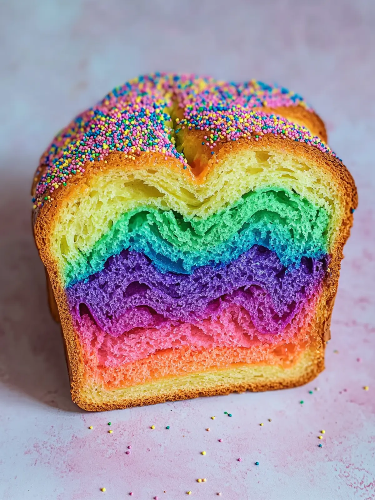 Bake Colorful Rainbow Bread for Fun Family Moments 3 Rainbow Bread