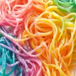 Colorful Rainbow Spaghetti: A Fun Twist on Dinner Time Fun 6 Rainbow Spaghetti