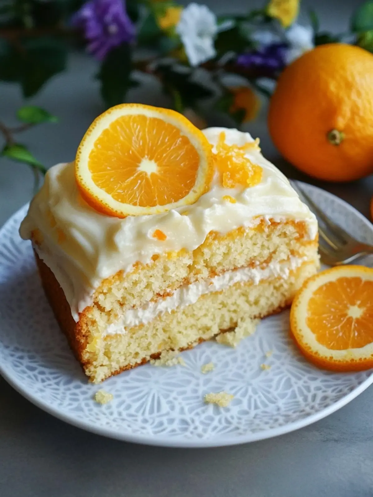 Irresistible Orange Roll Breakfast Cake That’ll Brighten Mornings 2 Orange Roll Breakfast Cake
