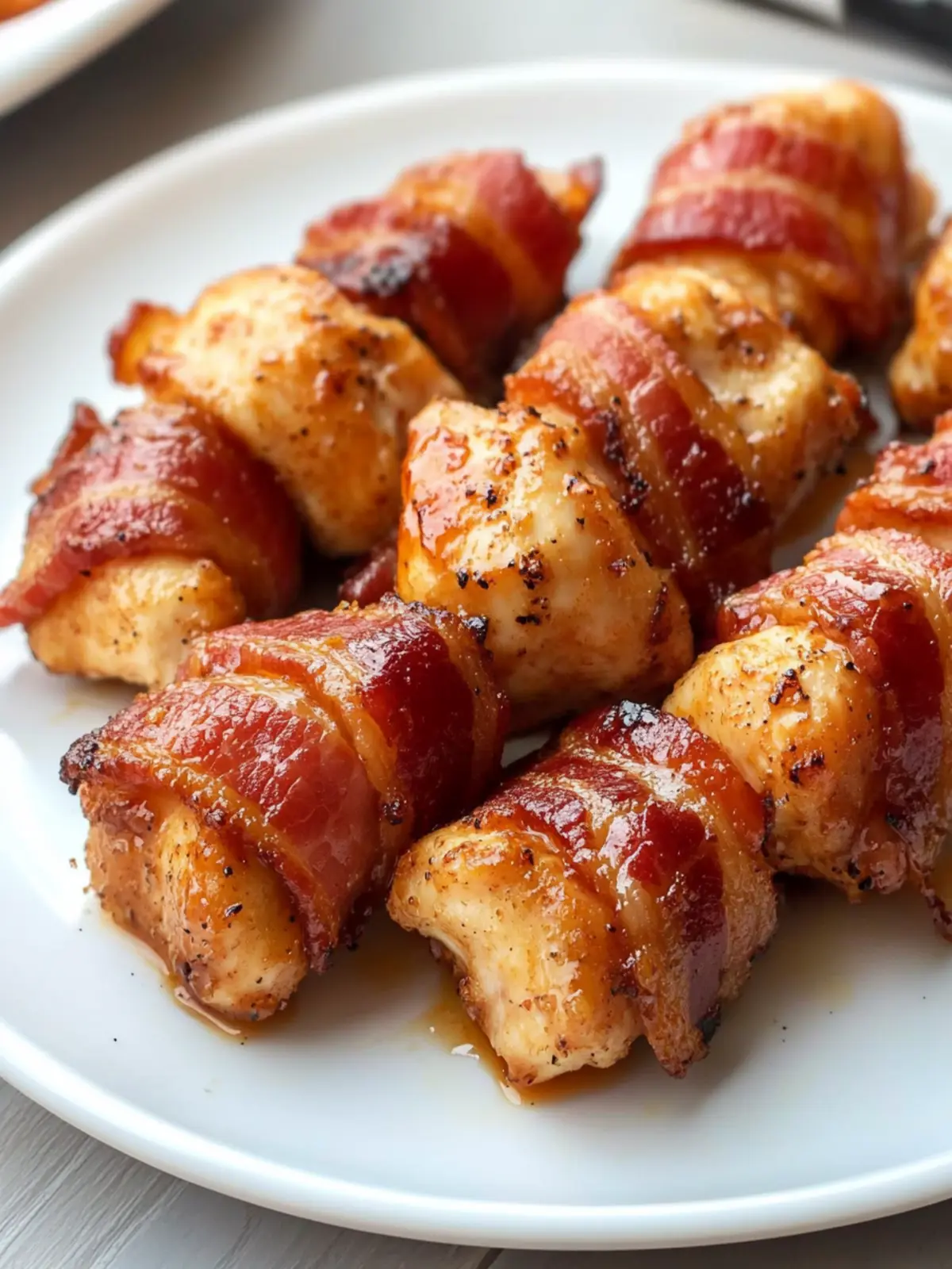 Kickin’ Bacon Wrapped Chicken Bites That Will Wow Your Guests 3 Kickin’ Bacon Wrapped Chicken Bites