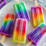 Rainbow Popsicles to Brighten Your Summer Days 10 Rainbow Popsicles