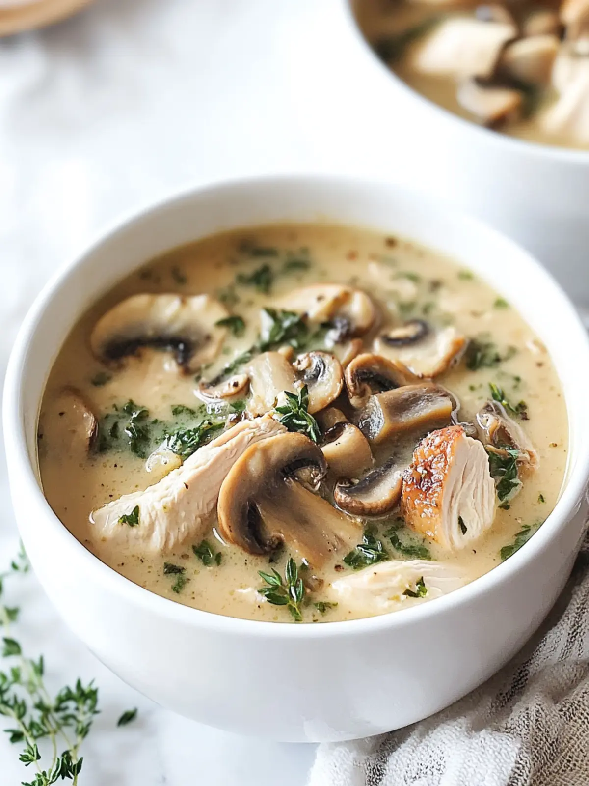 Savory Rotisserie Chicken and Mushroom Soup for Cozy Nights 3 Rotisserie Chicken and Mushroom Soup