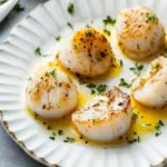 Healthy Baked Scallops with Zesty Lemon & Fresh Parsley 6 Healthy Baked Scallops
