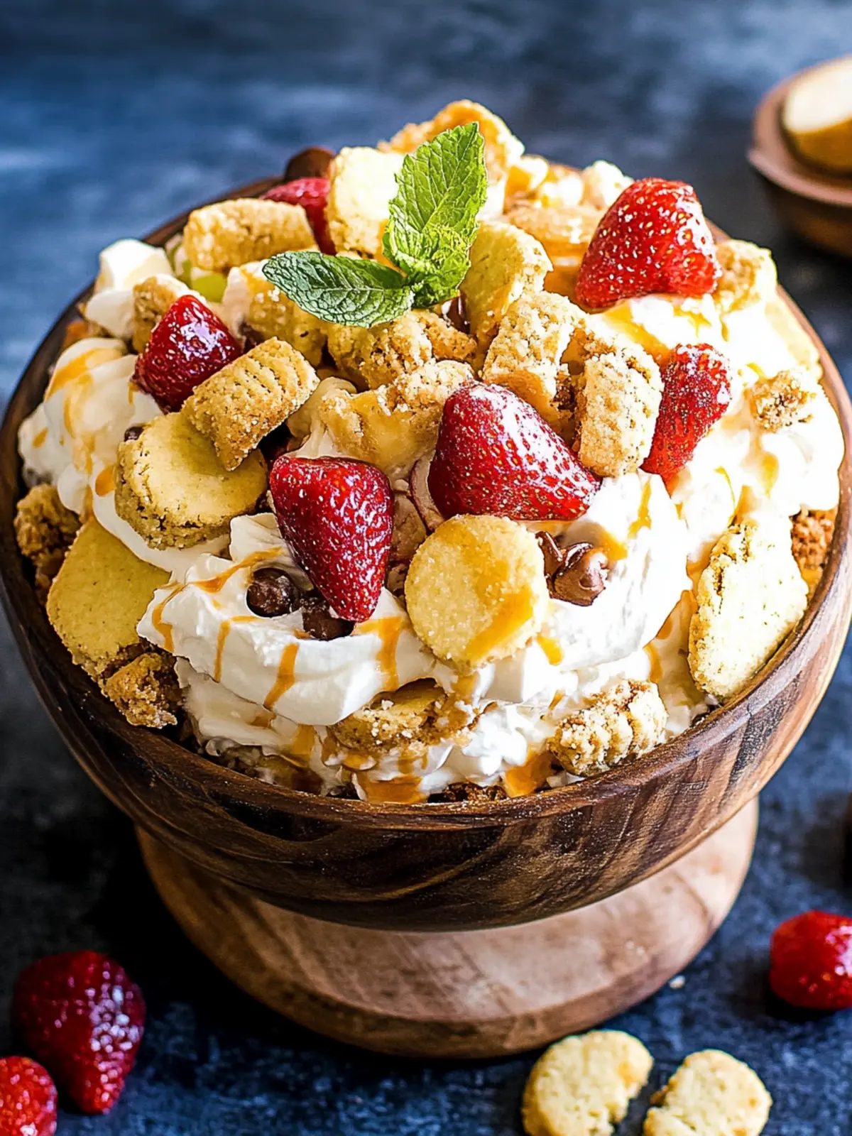 Irresistible Cookie Salad with Creamy Fudge Delight 2 Cookie Salad