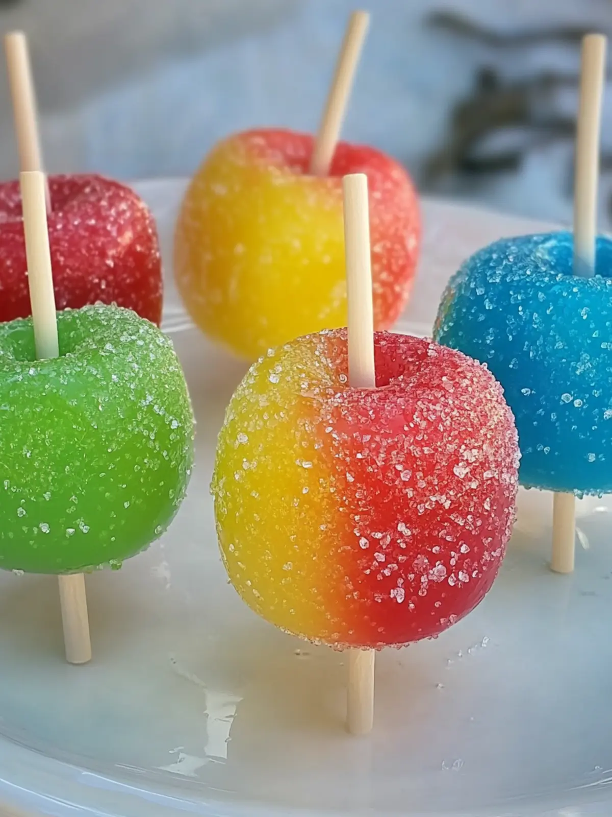 Jolly Rancher Candy Apples: A Colorful DIY Party Treat 2 Jolly Rancher Candy Apples