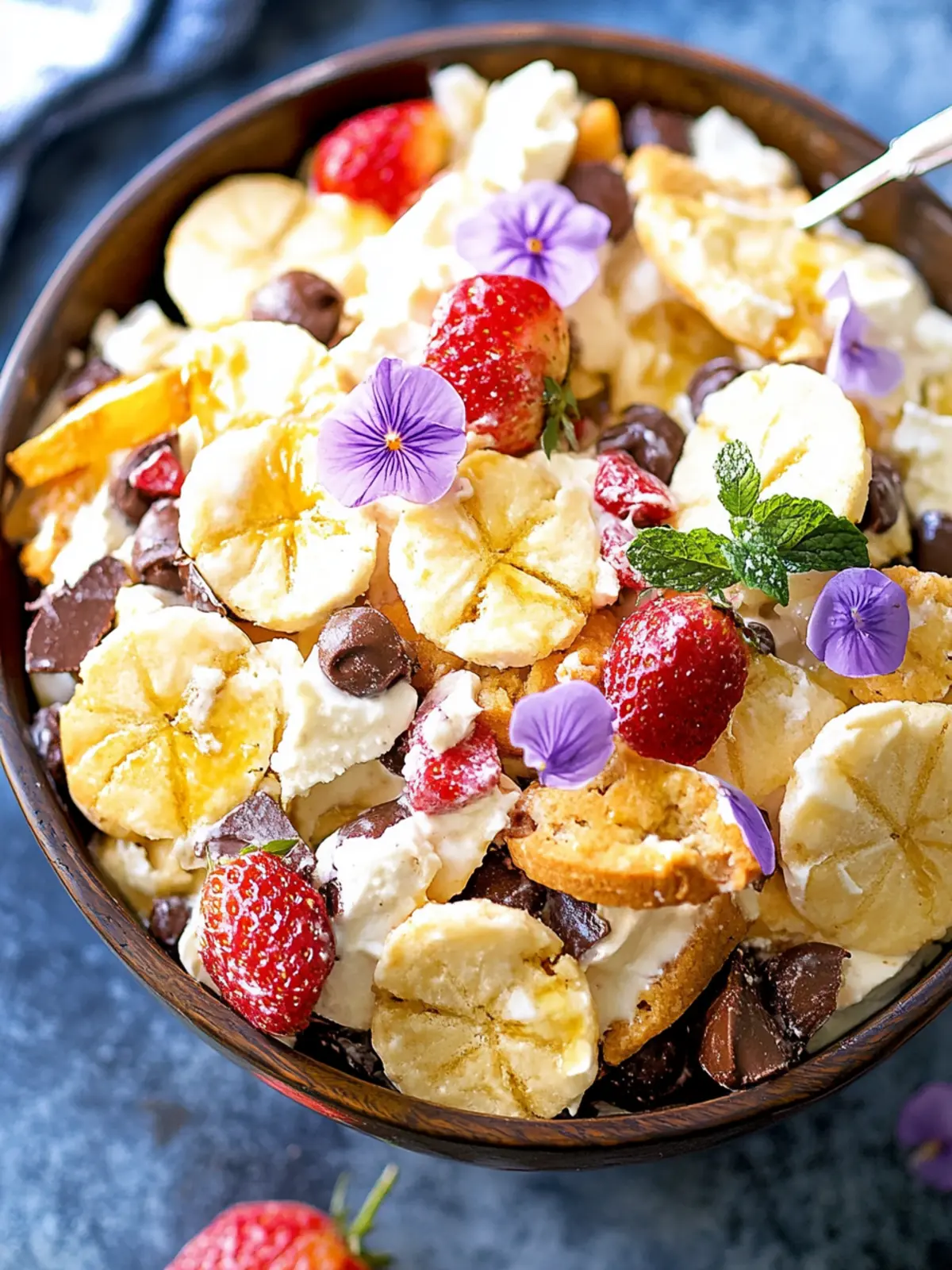 Irresistible Cookie Salad with Creamy Fudge Delight 4 Cookie Salad