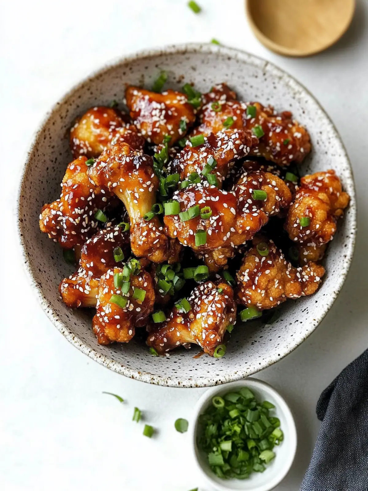 Crispy Air Fryer Sesame Cauliflower Wings You’ll Crave 3 Air Fryer Sesame Cauliflower Wings