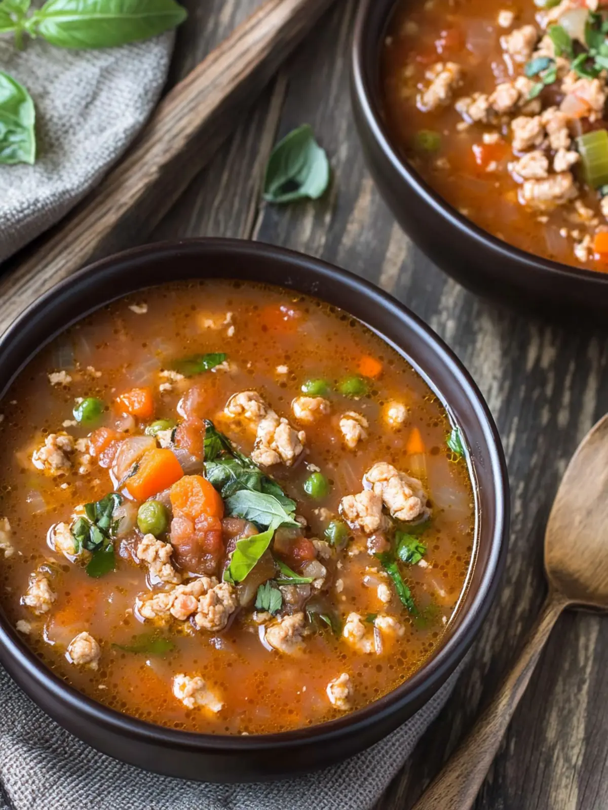 Hearty Italian Turkey Burger Soup That Warms Your Soul 2 Italian Turkey Burger Soup
