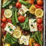 Sheet-Pan Baked Feta with Broccolini, Tomatoes & Lemon Bliss 41 Sheet-Pan Baked Feta With Broccolini, Tomatoes and Lemon