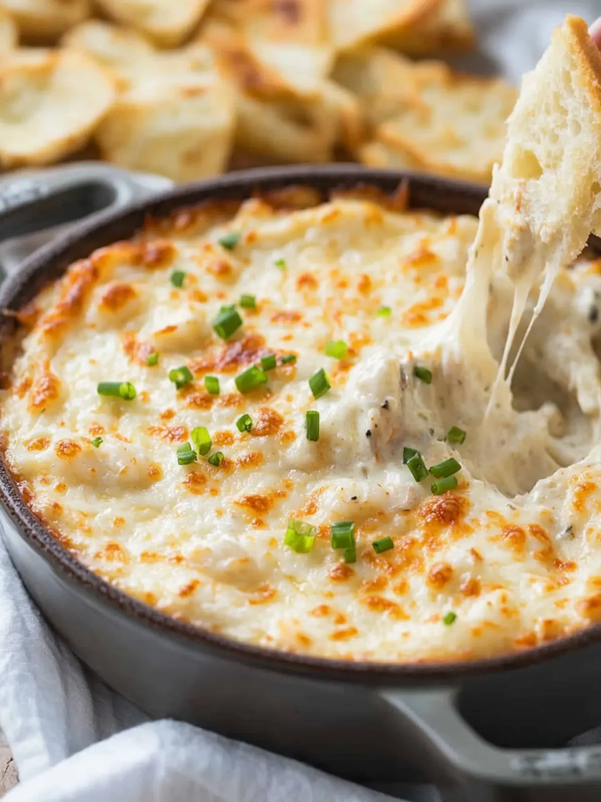 Deliciously Creamy Hot Crab Dip That's Perfect for Sharing 2 Creamy Hot Crab Dip