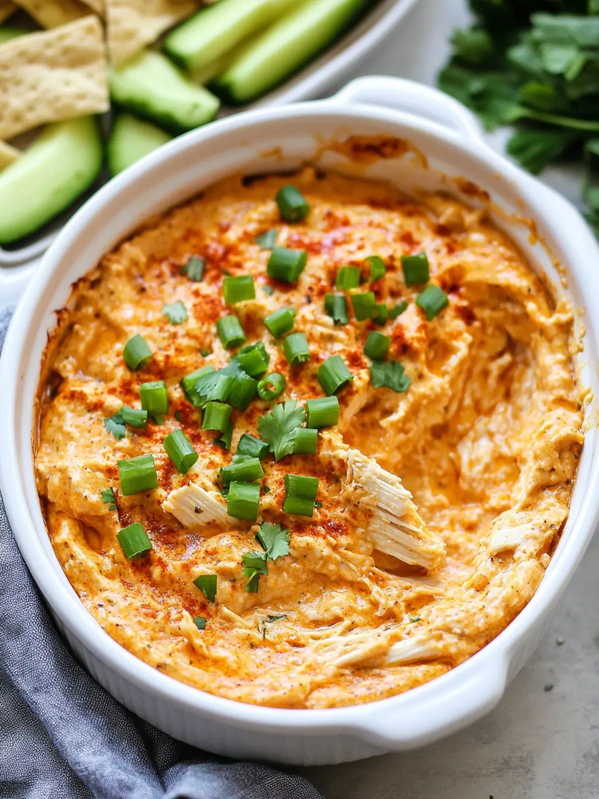 Dairy-Free Healthy Buffalo Chicken Dip for Game Day Bliss 4 Dairy-Free Healthy Buffalo Chicken Dip