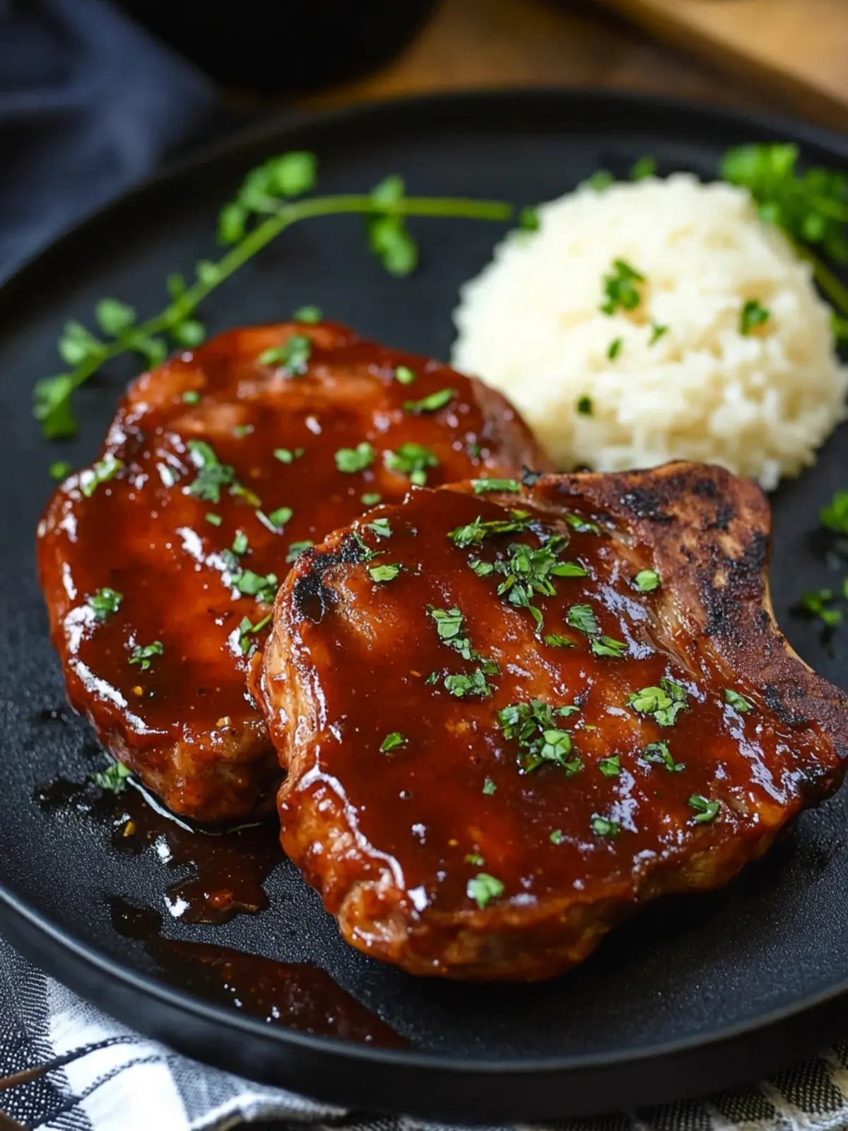Melt-in-Your-Mouth Slow Cooker BBQ Pork Chops Delight 4 Slow Cooker BBQ Pork Chops