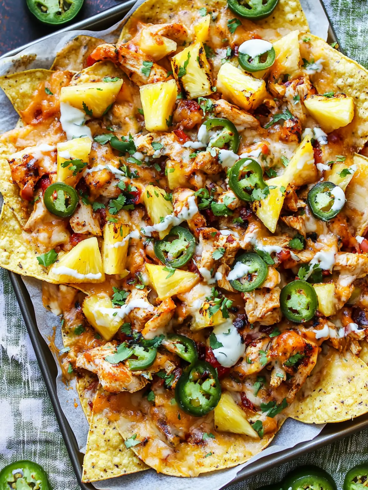 BBQ Chicken and Grilled Pineapple Nachos for Flavor Lovers 3 BBQ Chicken and Grilled Pineapple Nachos