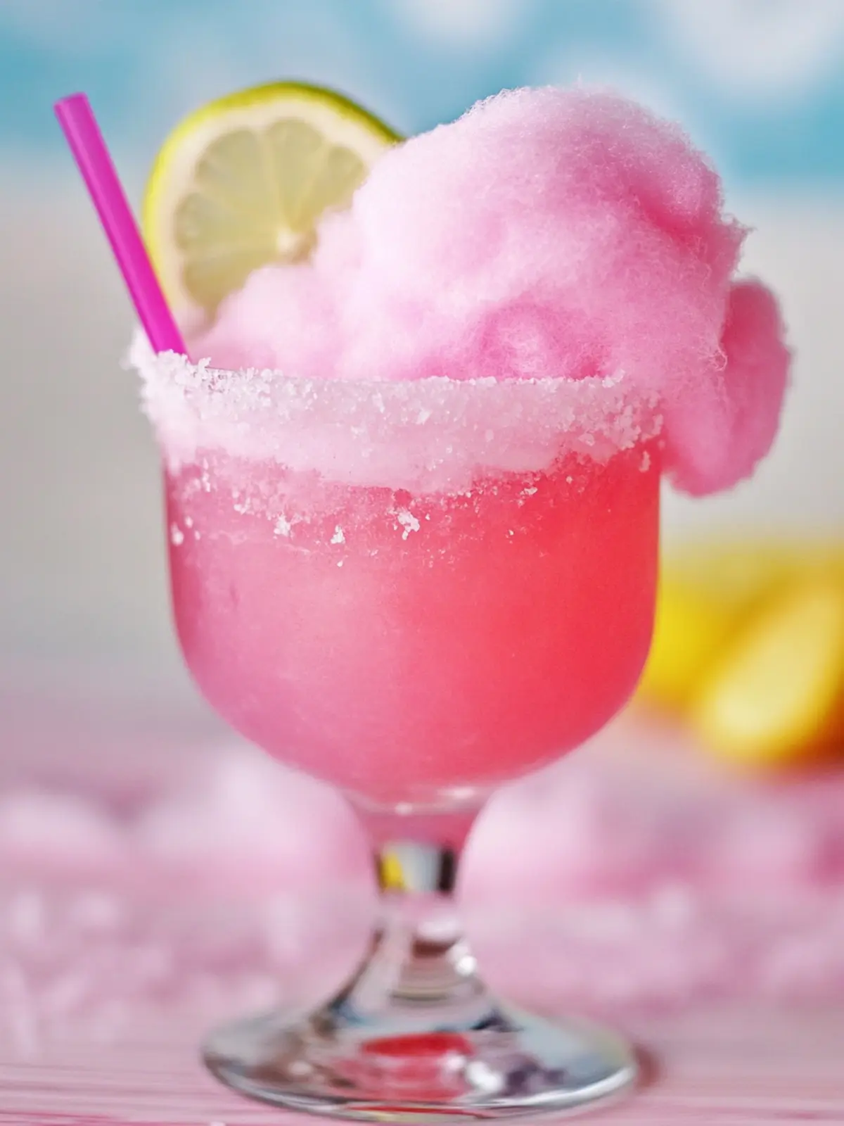 Delight in a Cotton Candy Margarita: Sweet Nostalgia Awaits 2 Cotton Candy Margarita