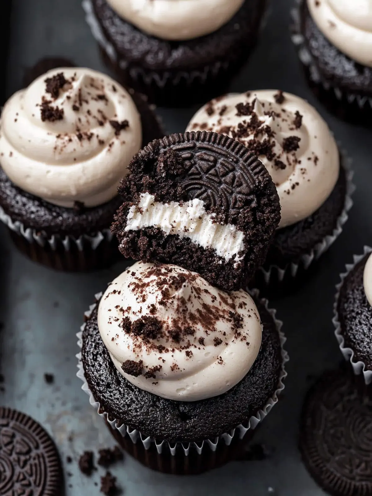 Irresistible Hi-Hat Oreo Cupcakes You Can't Resist 2 Hi-Hat Oreo Cupcakes
