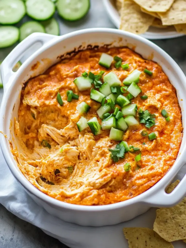 Dairy-Free Healthy Buffalo Chicken Dip