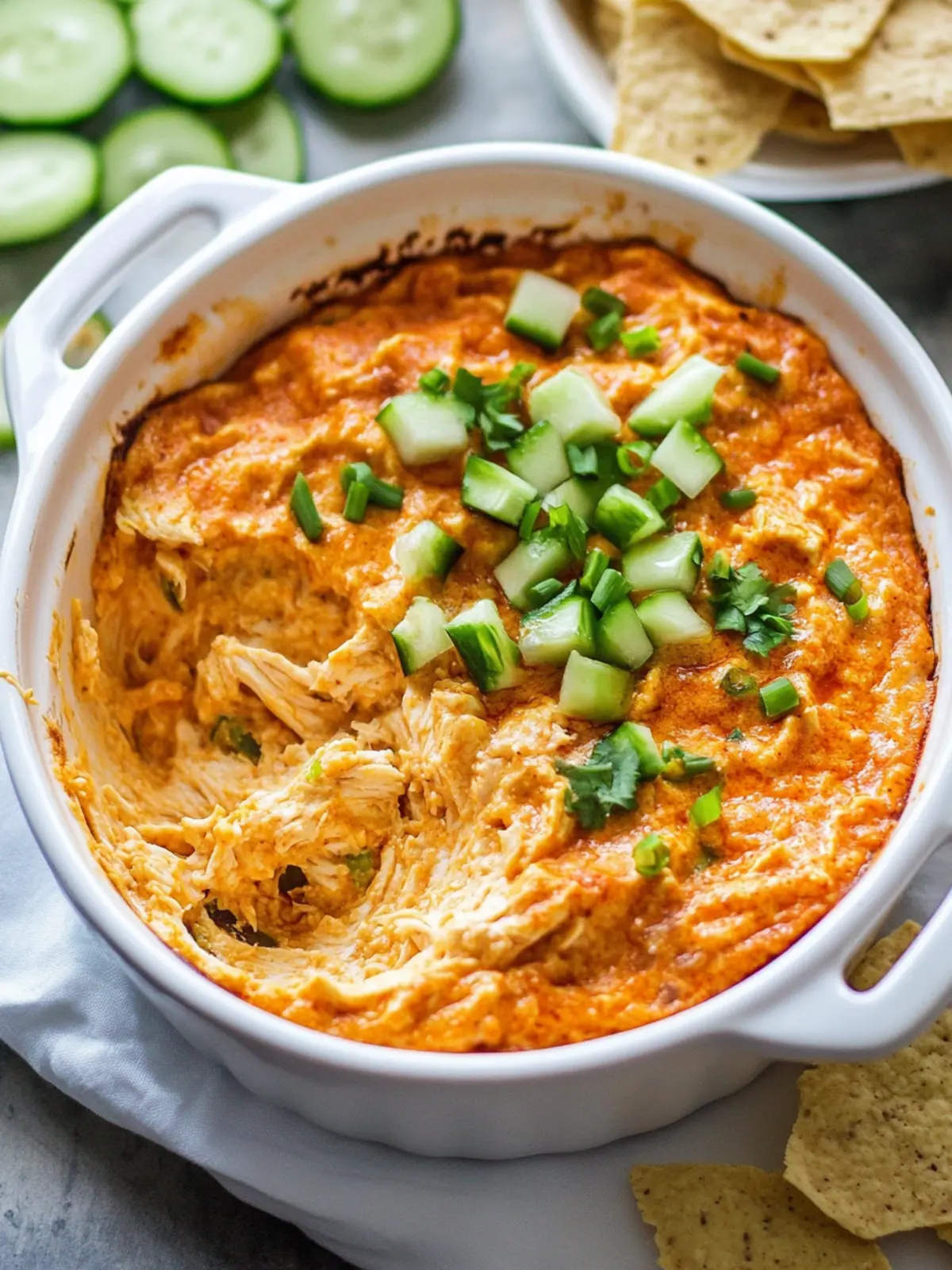 Dairy-Free Healthy Buffalo Chicken Dip for Game Day Bliss 5 Dairy-Free Healthy Buffalo Chicken Dip